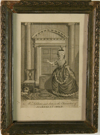 Mrs Sarah Siddons (née Kemble) (1755-1831) and son in the character of 'Isabella' and 'Child' from ...