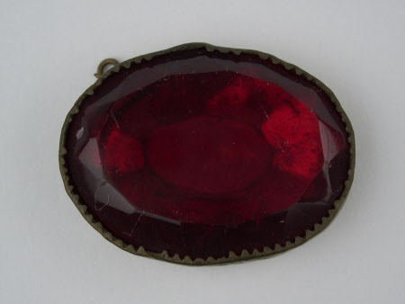 A single paste plaque circa 1825.