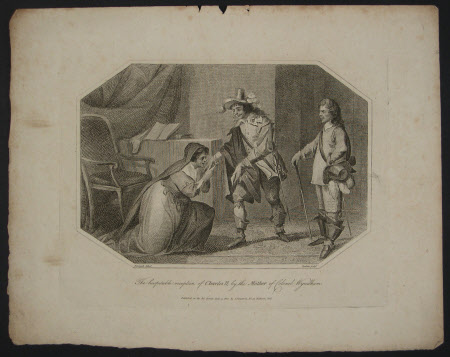 The hospitable reception of Charles II, by the mother of Colonel Wyndham