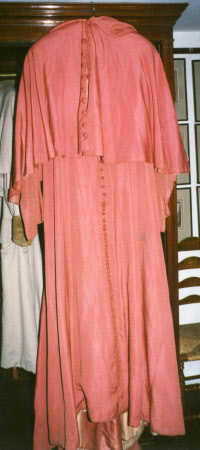 Costume for Sir Henry Irving as Cardinal Wolsey in HENRY VIII
