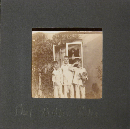 Philip Craig, Robin (Bobby) Craig and Peter Craig the sons of Edward Henry Gordon Craig (1872–1966) ...