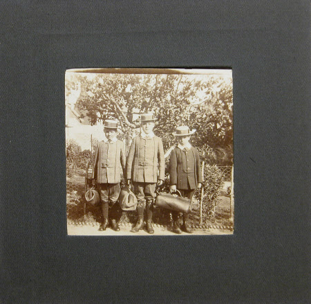 Philip Craig, Robin (Bobby) Craig and Peter Craig the sons of Edward Henry Gordon Craig (1872–1966) ...