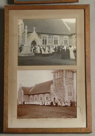 The laying of the foundation stone of St Stephen's Church. September, 1905