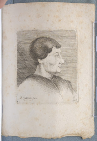 Head (after Benozzo Gozzoli) 
