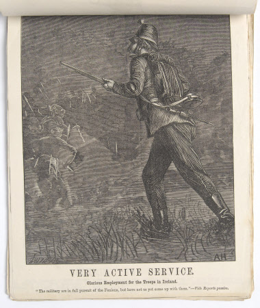 'Very Active Service. Glorious employment for the troops in Ireland. "The military are in full ...