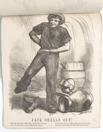 'Jack Shells Out. "Let who will cast a shell, why, I stand to my gun, / But I'll cast my own, ...