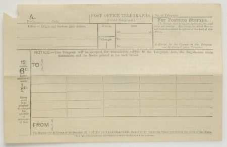 Telegraph form