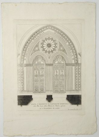 Portal to the Lower Church of the Basilica of San Francisco, Assisi
