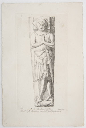 Sir Alexander or the first Sir Robert Harsyck in South-lore Church in Norfolk