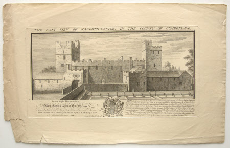 East View of Naworth-Castle, Cumberland 