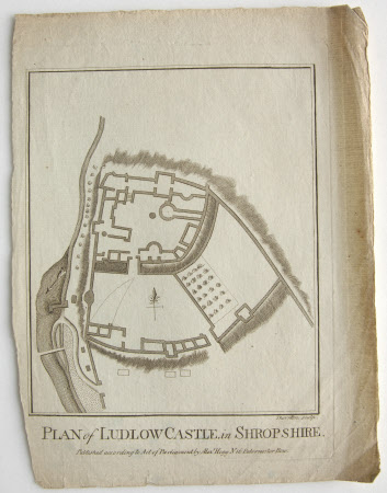Plan of Ludlow Castle