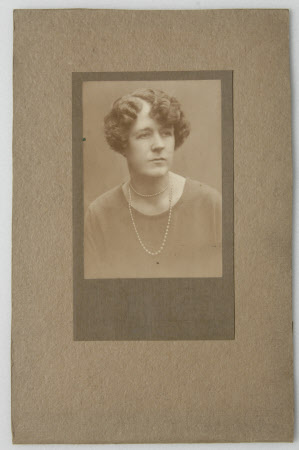 Hilary Margaret Strickland-Constable, aged 18, later Mrs Henry John Ralph Bankes (1908-1966) 