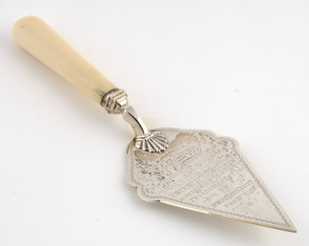 Presentation trowel