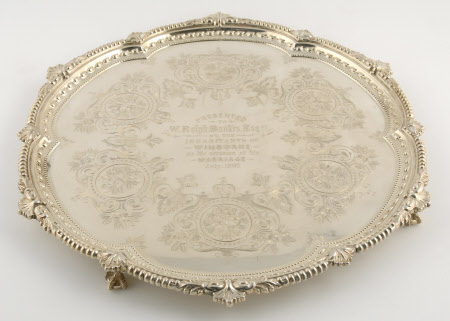 Marriage salver