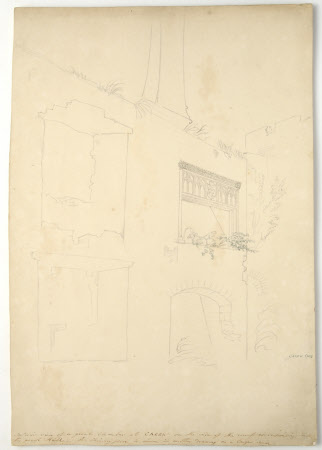 Pencil and ink drawing