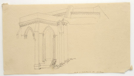 Pencil and ink drawing