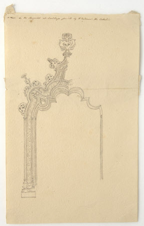 Pencil and ink drawing