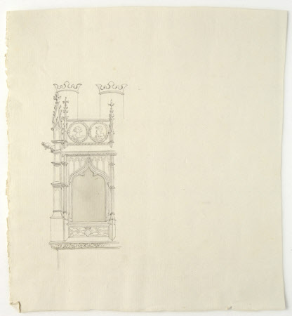 Pencil and ink drawing