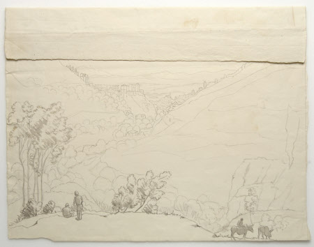 Pencil and ink drawing