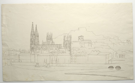 Pencil and ink drawing