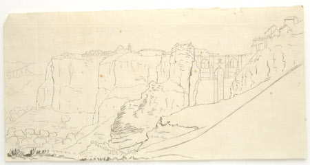 Pencil and ink sketch