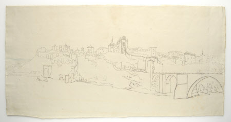 Pencil and ink drawing