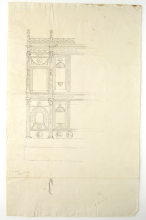 Pencil and ink drawing