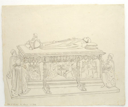 Pencil and ink drawing