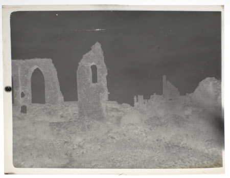 Diksmuide a Belgian city in the Flemish province of West Flanders reduced to ruins. 