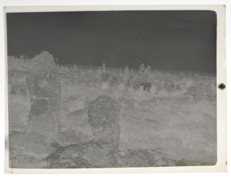 Diksmuide a Belgian city in the Flemish province of West Flanders reduced to ruins.