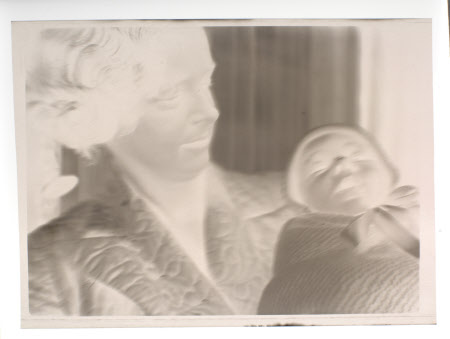 John Ralph Bankes (1936-1996) in the arms of his mother Hilary Margaret Strickland-Constable, Mrs ...