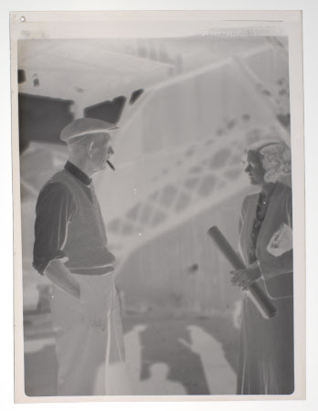Hilary Margaret Strickland-Constable, Mrs Henry John Ralph Bankes (1908-1966) at the Ramport Works ...