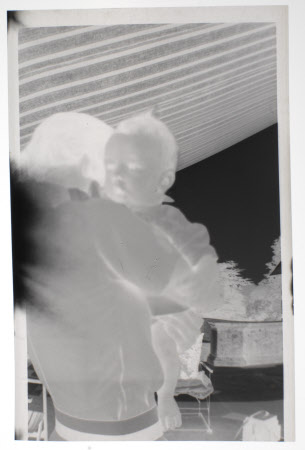 John Ralph Bankes (1936-1996) with his mother Hilary Margaret Strickland-Constable, Mrs Henry John ...