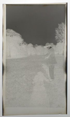 Henry John Ralph Bankes (1902-1981) playing golf at Kingston Lacy. 
