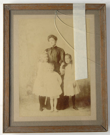 Henrietta Jenny Fraser, Mrs Walter Ralph Bankes (1871-1953) with her children Daphne Maud Adelaide ...