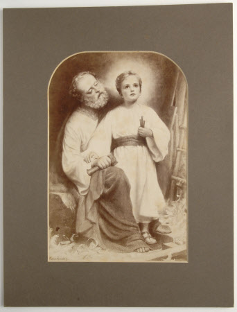 The workshop at Nazareth by E. Irlam Briggs