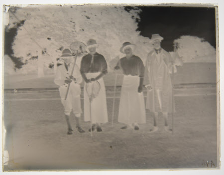 Henry John Ralph Bankes (1902-1981) with his sisters Viola Florence Geraldine Bankes, Mrs Norman ...