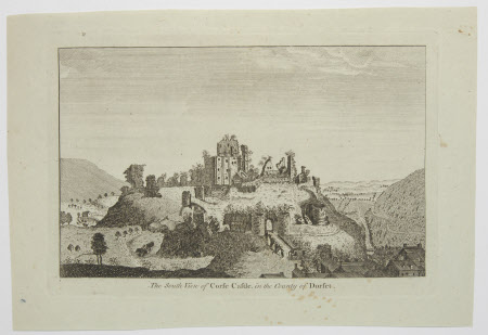 South View of Corfe Castle, Dorset