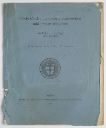 Corfe Castle; its history, construction, and present condition