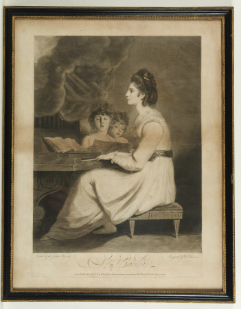 Elizabeth Linley, Mrs Richard Brinsley Sheridan (1754-1792) as St Cecilia (after Sir Joshua ...