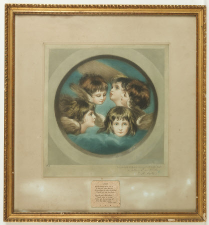 Angels: Frances Isabella Kier Gordon (1782-1831) (after Sir Joshua Reynolds)