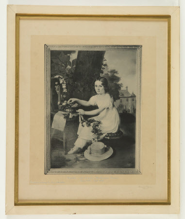 Gertrude Eleonore (Emilie) Nottebohm, later Mrs John Mathison Fraser (b.1814), as a young girl 