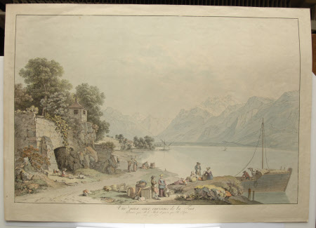 Vue prise aux environs de la Tour (after J. L. Alberti)