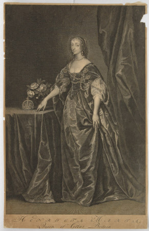 Queen Henrietta Maria (1609–1669) (after Sir Anthony Van Dyck)