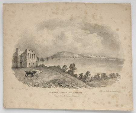 Sandsfoot Castle and Portland, Dorset (after Chevalier Grant)  