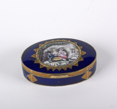 Enamel box