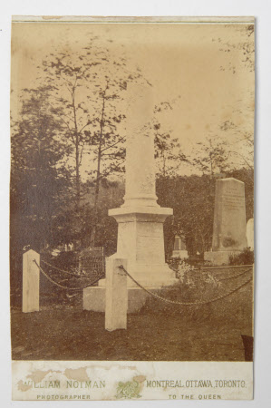 Tomb of Henry John Percival Bankes (1850-1869) who died aged 18 years in Canada'