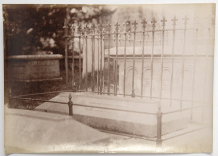 Grave of Edmund George Bankes (1826-1860), Studland, Dorset