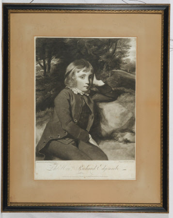 The Hon. Richard Edgcumbe later 2nd Earl of Mount Edgcumbe (1764-1839) as a boy (after Sir Joshua ...