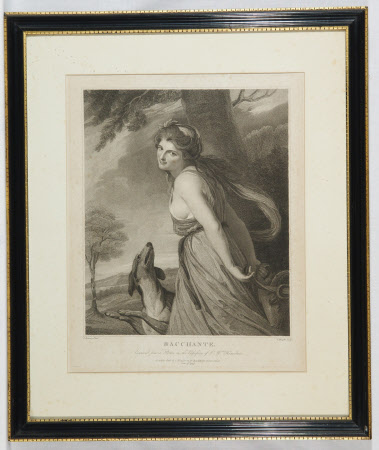 Emma Hart, Lady Hamilton (c.1765 – 1815) as a Bacchante (after George Romney)